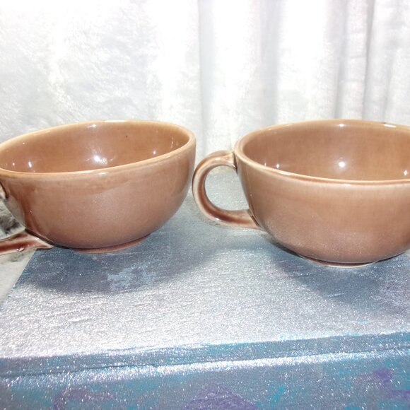 H-265 SET OF 2 VINTAGE MCCOY POTTERY SOUP BOWLS #137 - Picture 9 of 13